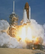 launch of space shuttle